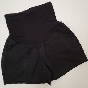 Motherhood Maternity Black Shorts (S/Small)